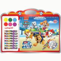 หนังสือเด็ก PAW PATROL COLOURING SET - JUST YELP FOR HELP + สีน้ำและสีชอล์ก ประเภทหนังสือเด็ก กิจกรรม บงกช Bongkoch
