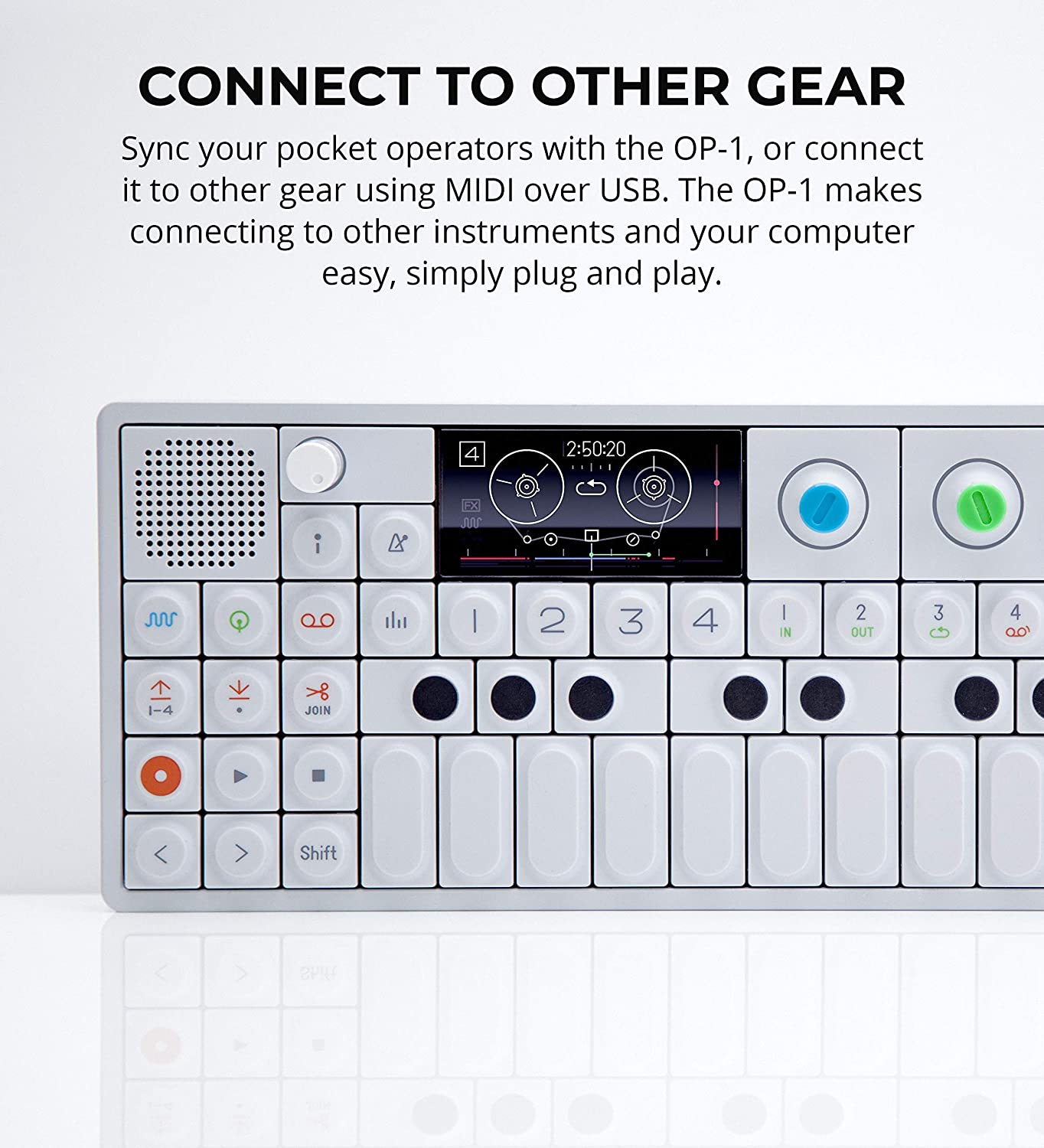 Teenage Engineering OP1 *ของแท้ รับประกันศูนย์ * All in One Portable Synthesizer ซินธสุดล้ำสมัย ครบครัน พกพาสะดวก