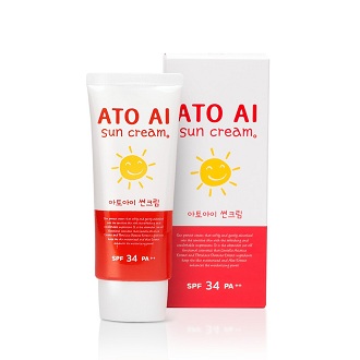 Ato Ai Sun Cream ครีมกันแดดอโทอาย สำหรับเด็ก (หมดอายุ 09/08/2023)