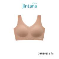 [สินค้าใหม่] Jintana เสื้อชั้นใน รุ่น Lite รหัส  JBN101S1 (แบบสวมหัว) บราไร้โครง ผ้านุ่มลื่น เย็นสบาย ไร้ตะเข็บ
