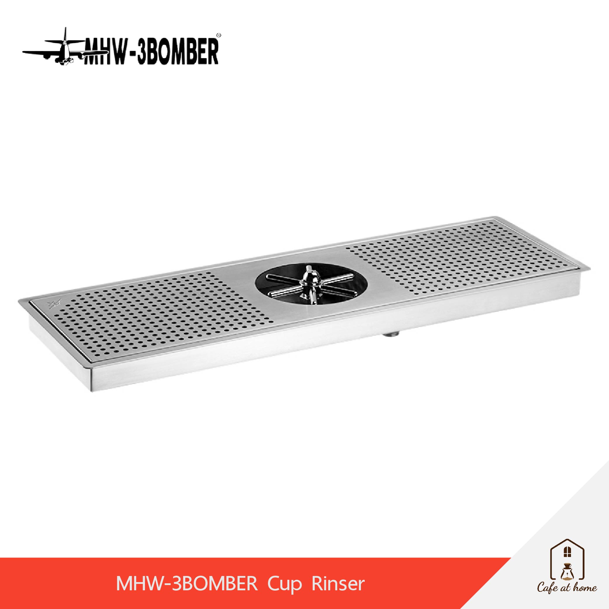 MHW-3BOMBER Embedded Stainless Steel Cup Rinser ที่ล้างแก้ว/พิชเชอร์ แบบติดเคาน์เตอร์ ราคา 5,850 บาท*ส่งฟรี