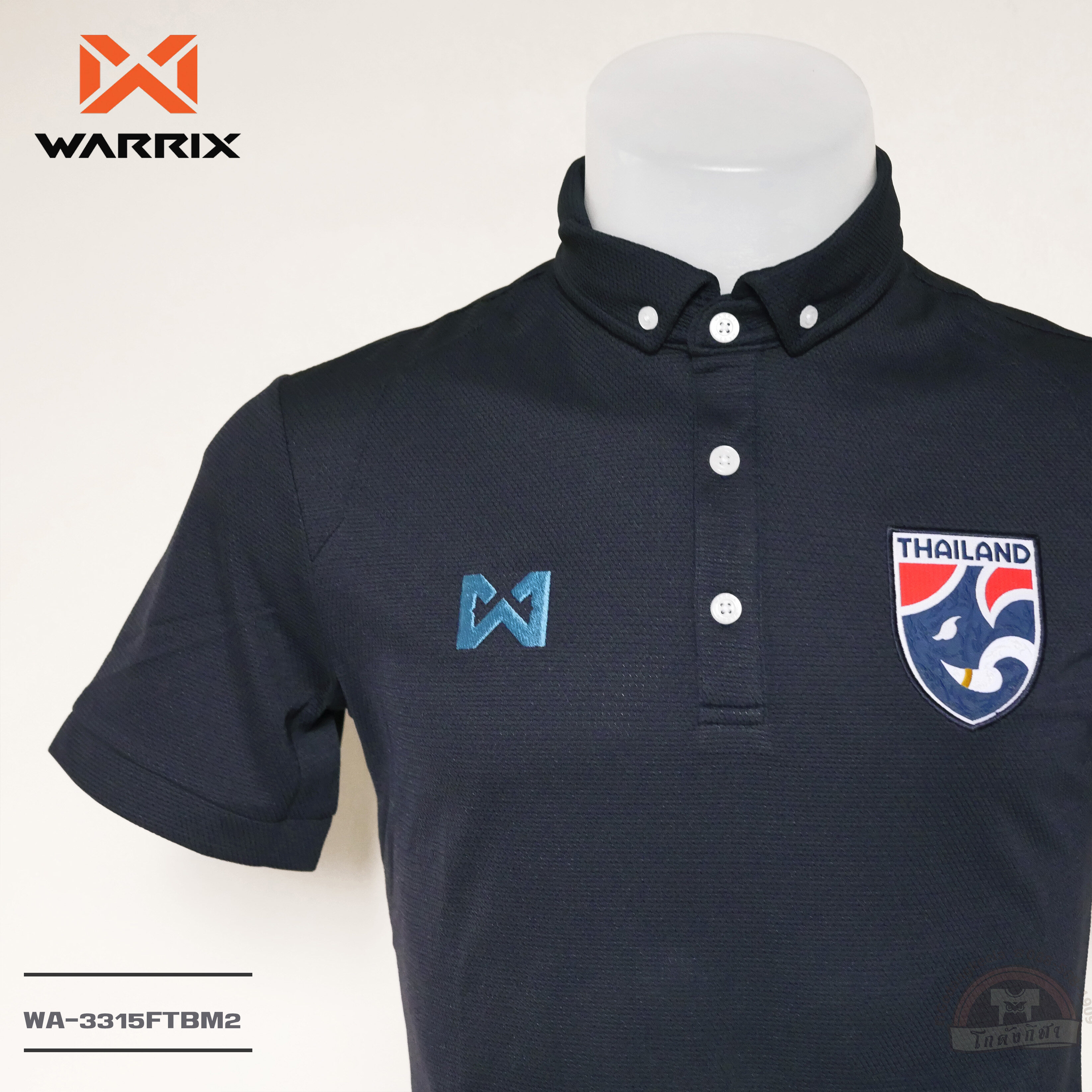 WARRIX เสื้อโปโล ทีมชาติไทย 2018 WA-3315FTBM2 วาริกซ์ วอริกซ์ ของแท้ 100%