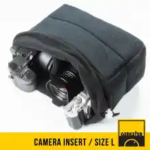 ภาพขนาดย่อของสินค้าInsert กันกระแทก กระเป๋ากล้อง Size L กล้อง ขนาดโดยประมาณ 26cm x 12cm x 16cm ( Camera Insert ) ( Lens Insert ) ( กระเป๋าเลนส์ ) ( Geekster )