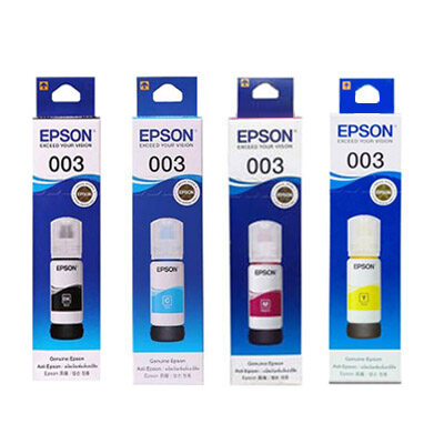 Epson Ink Original 003 BK,C,M,Y For (L3110,L3150) หมึกเติมแท้4สี