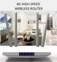 ภาพขนาดย่อของภาพหน้าปกสินค้า4G เราเตอร์ ใส่ซิมปล่อย Wi-Fi 300Mbps 4G LTE Wireless Router รองรับ 4G ทุกเครือข่าย รองรับการใช้งาน Wifi ได้พร้อมกัน 32 (BR) จากร้าน WeNet บน Lazada