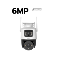 IMOU กล้องวงจรปิด ภายนอก รุ่น Cruiser Dual กล้องเลนส์คู่ ความคมชัด 6MP/ 10 MP หมุนได้ 8xดิจิตอลซูม ภาพสี24ชั่วโมง ประกัน 2 ปี