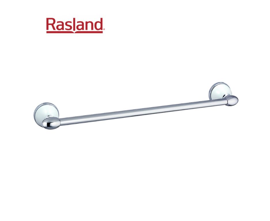 ราวแขวนผ้า ราวแขวนผ้าขนหนู ราวแขวนผ้าเช็ดตัว ราวตากผ้า ในห้องน้ำ RASSLAND รุ่น RA SO6730 ยาว 80 CM สีโครเมี่ยม ราคา 969 บาท*ส่งฟรี