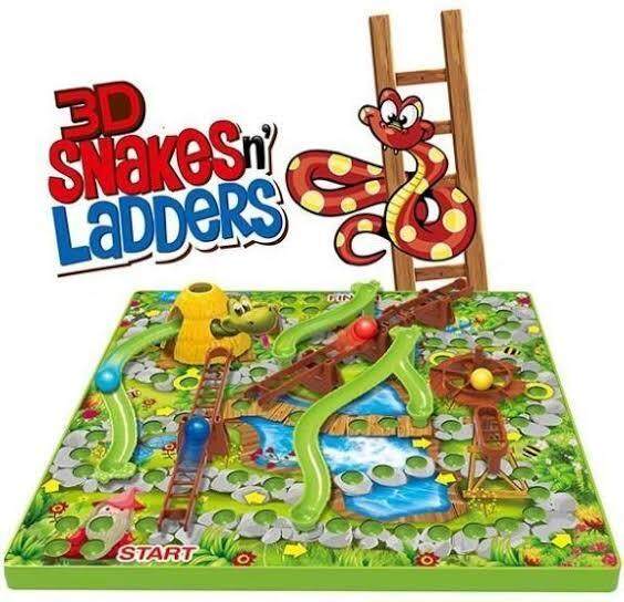 The Board Game บอร์ดเกมส์ เกมส์กระดาน  Snake'n Ladder เกมส์กระดาน