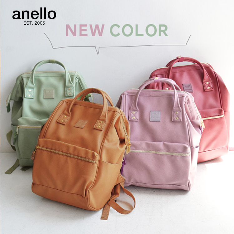Anello PU Leather & Classic [สินค้าแท้ พร้อมส่ง]?ลดพิเศษ?กระเป๋า​ Anello PU Leather Classic​ ของแท้นำเข้าเอง​ ?