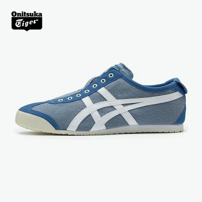 Onitsuka tiger Ghost Tiger casual shoes men's shoes women's shoes canvas lazy shoes one pedal 1183A360