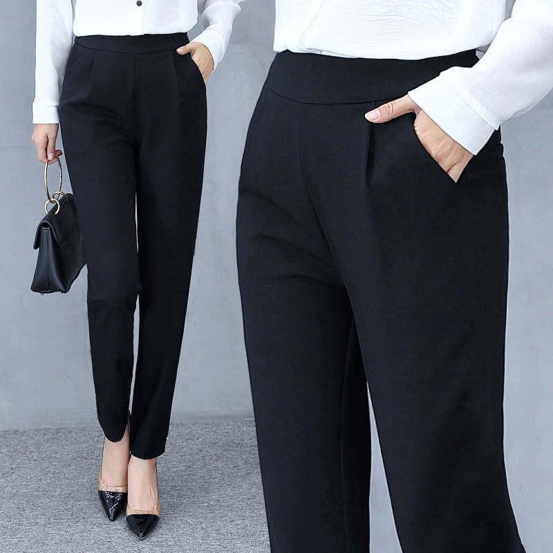 New world LZD727 กางเกงแฟชั่น สไตล์เกาหลี เอวสูง สวมใส่สบาย