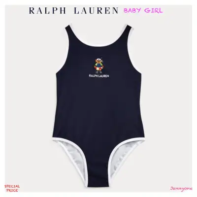 RALPH LAUREN SCUBA BEAR ONE-PIECE SWIMSUIT ( BABY GIRL )