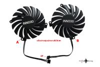 พัดลมการ์ดจอ INNO3D RTX3060ti TWIN X2 OC Fan