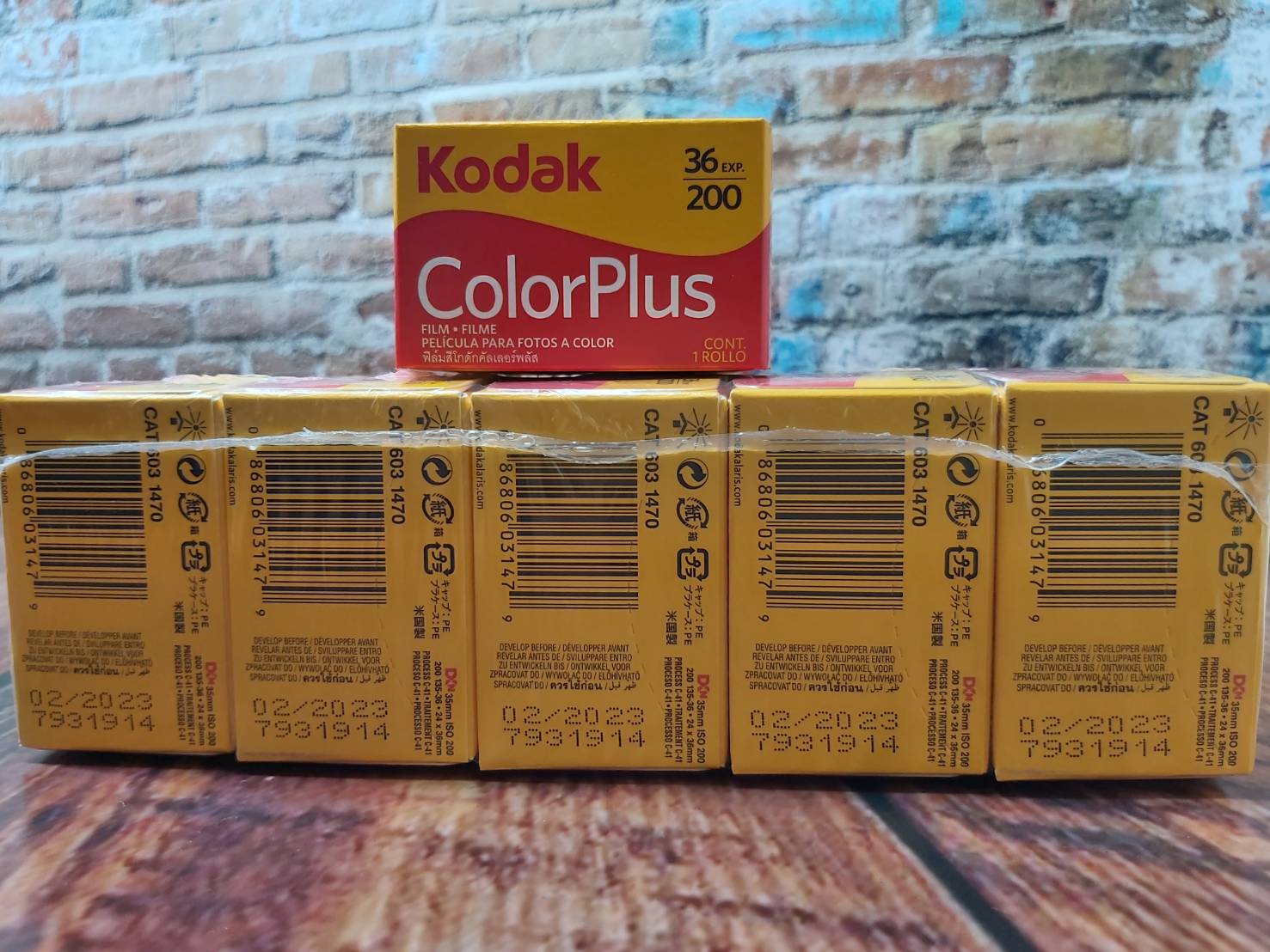 ฟิล์มสี Kodak Color Plus ISO200  36exp.