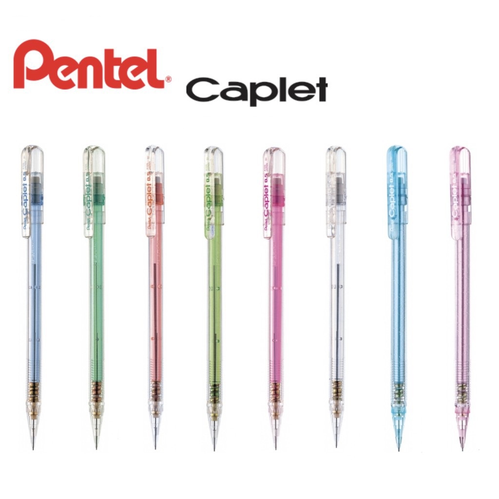(KTS)ดินสอกด Pentel caplet A105 0.5 เลือกสีด้ามดินสอได้