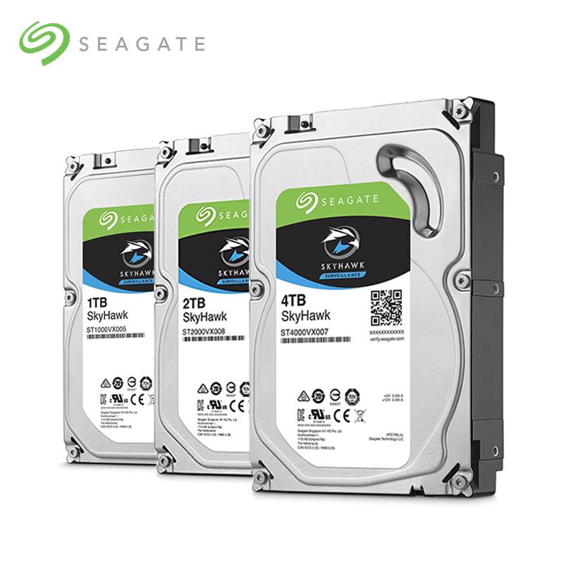 Seagate Internal SkyHawk HDD 3.5  SATA-III 5900rpm Cache 64MB for CCTV (DVR & NVR) สินค้ารับประกัน 3 ปี