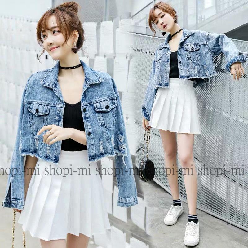 แจ็คเก็ตยีนส์ เสื้อยีนส์แขนยาว ผ้ายีนส์ (Denim Jacket)