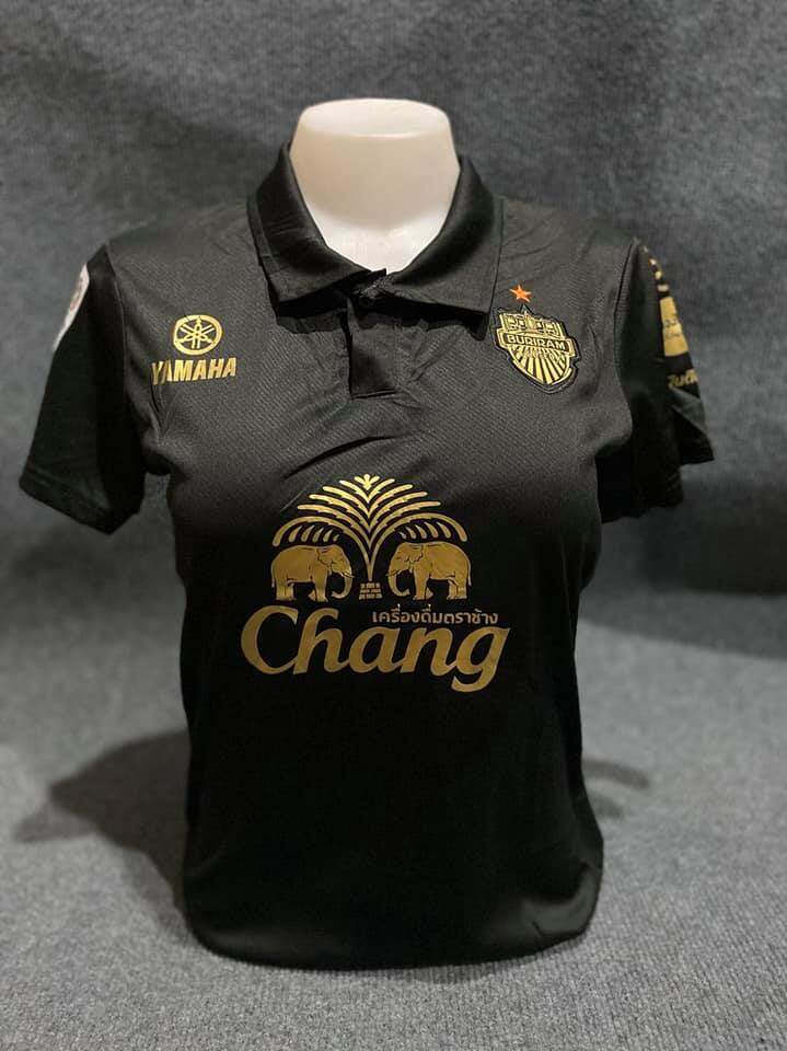 เสื้อบอล Buriram United บุรีรัมย์ยูไนเต็ด 2020 ❥สีดำคอปก ครบไซด์ M L XL ❥มีส่งปลายทางจ้า