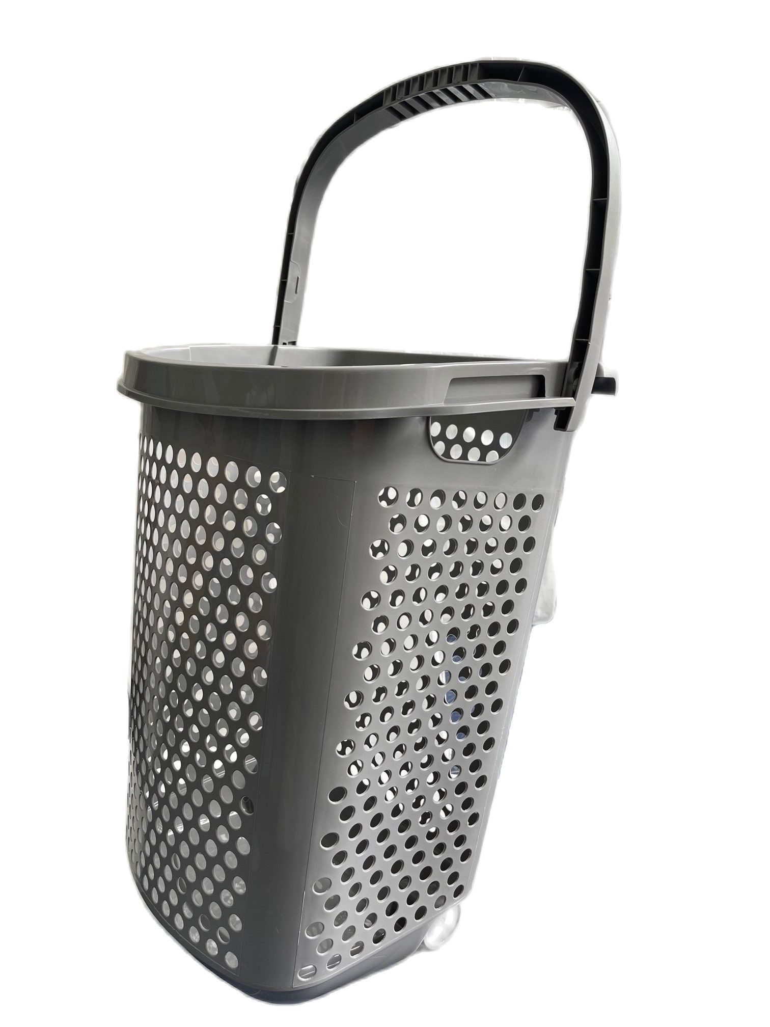 Hamper with wheel Model BK-137-5 Space Grey colour ราคา 232 บาท*ส่งฟรี