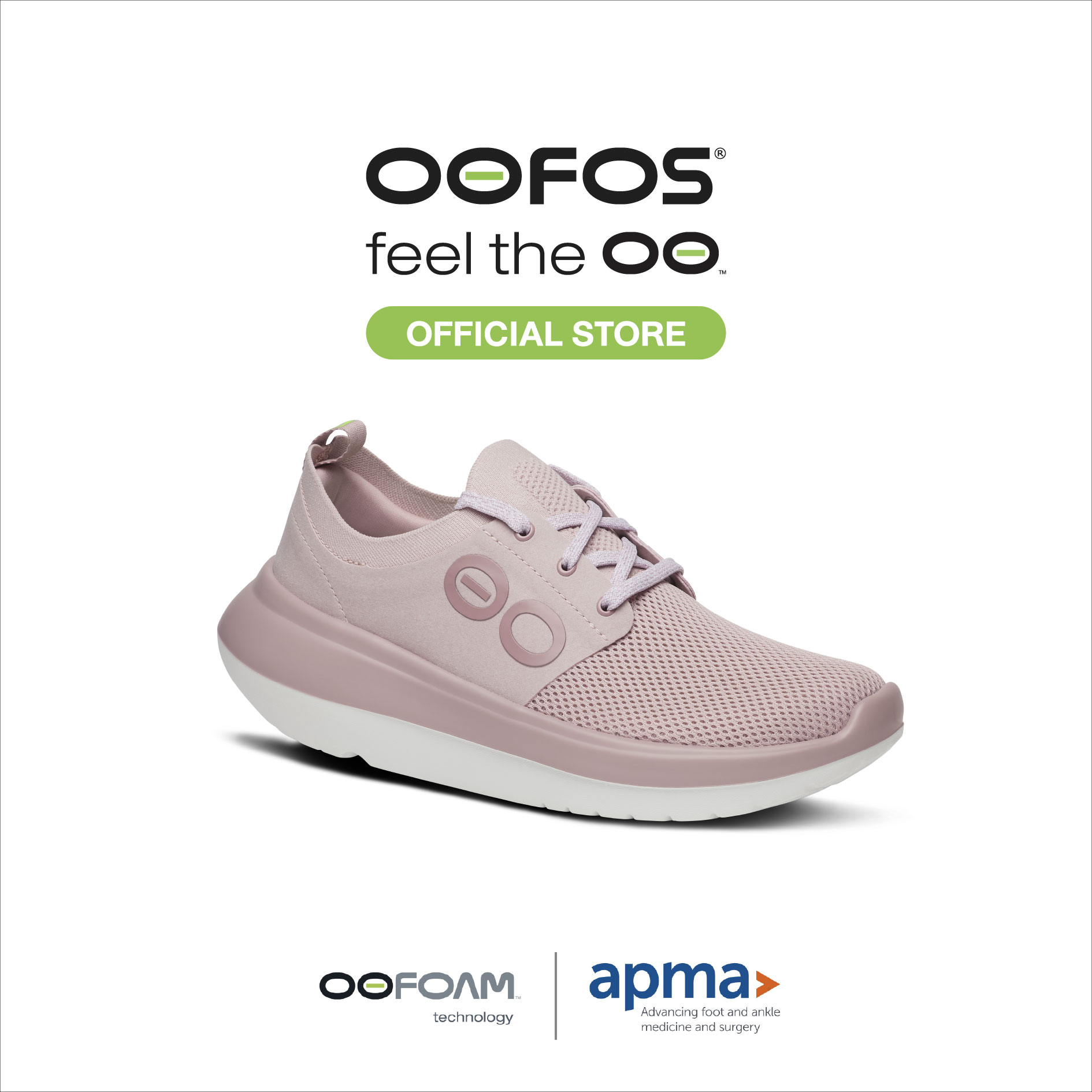 OOFOS Womens OOmy Stride Stardust รองเท้าเพื่อการฟื้นฟู ราคา 6,690 บาท*ส่งฟรี