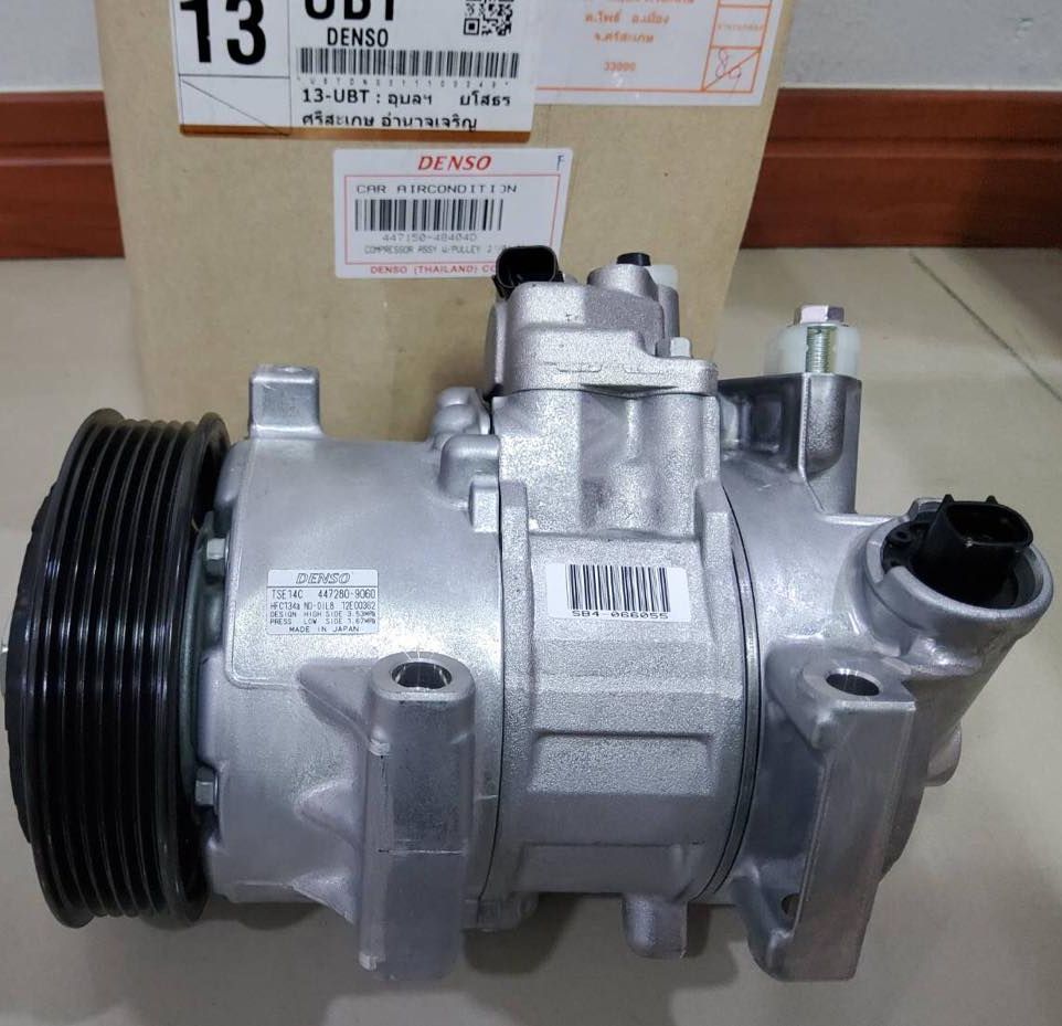Genuine Denso Altis Air Conditioner Compressor, Year 2010-2013, Toyota Duo Engine, Air Conditioner Refrigerant R134-A, Genuine Denso, Product Code 447150-48404D ราคา 9,250 บาท*ส่งฟรี