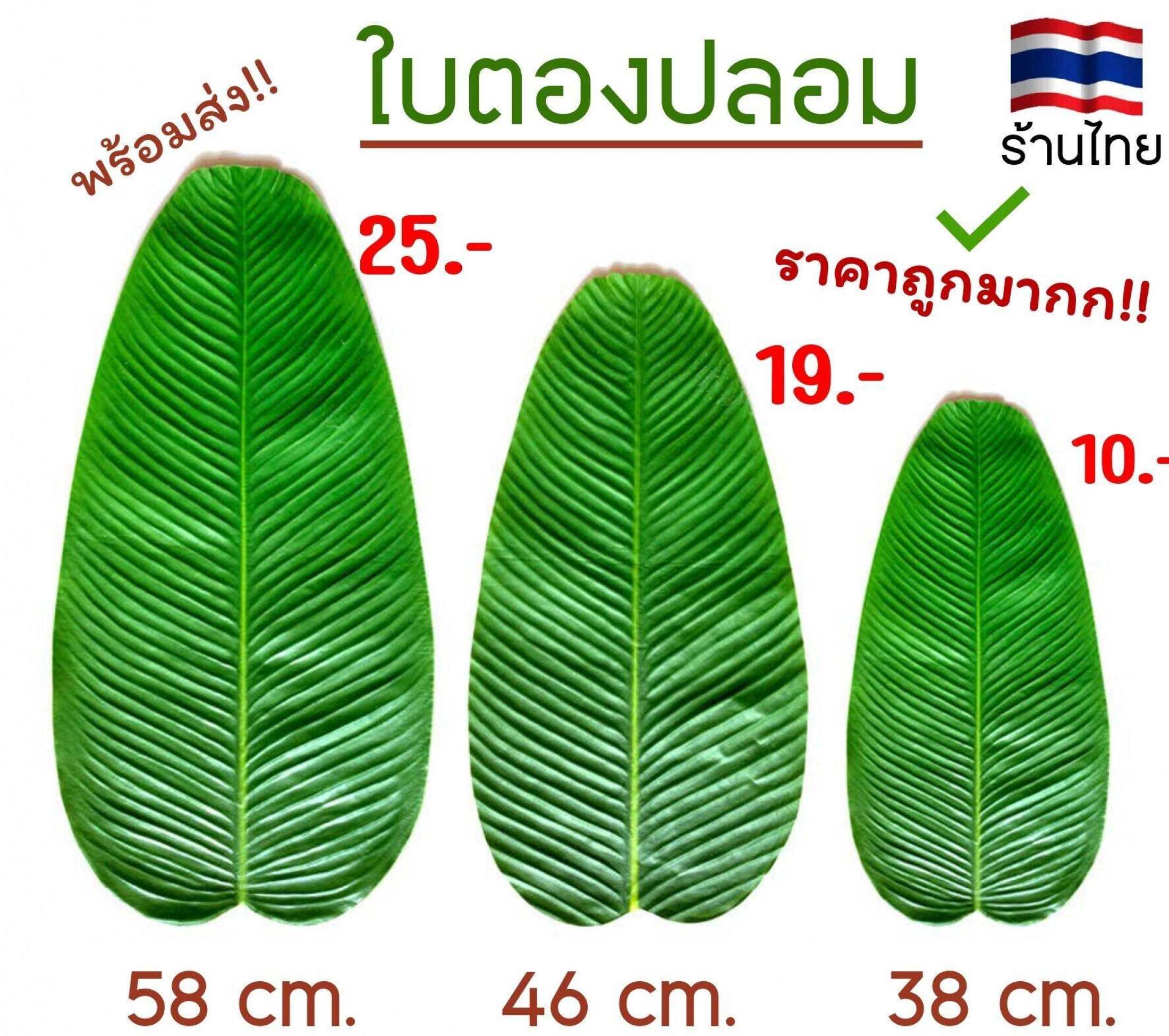 ใบตองปลอม ใบตอง ใบกล้วย ใบตองเทียม