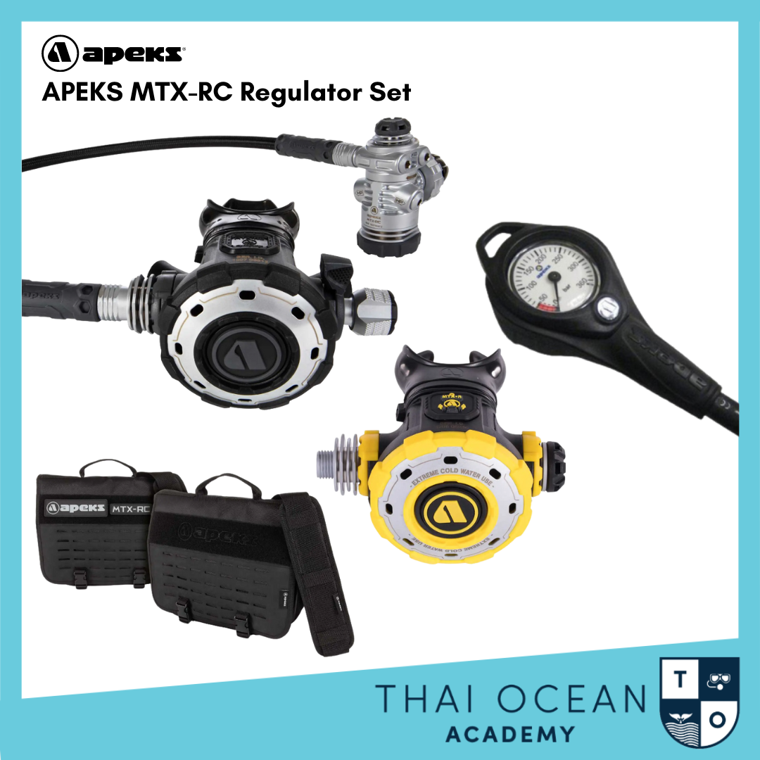 APEKS MTX-RC Regulator Full Set ราคา 55,400 บาท*ส่งฟรี