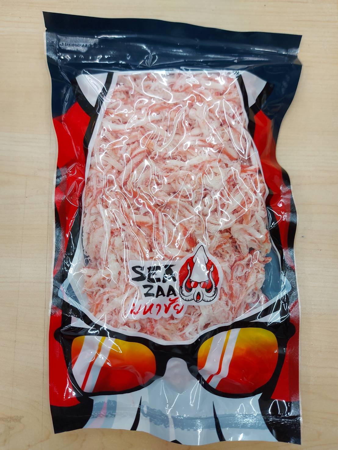 หมึกหยองเชอรี่ นุ่มฟู หอม อร่อย ไม่เหนียว รสเผ็ด (250 กรัม และ 500 กรัม) - Seazaa ราคา 190 บาท*ส่งฟรี