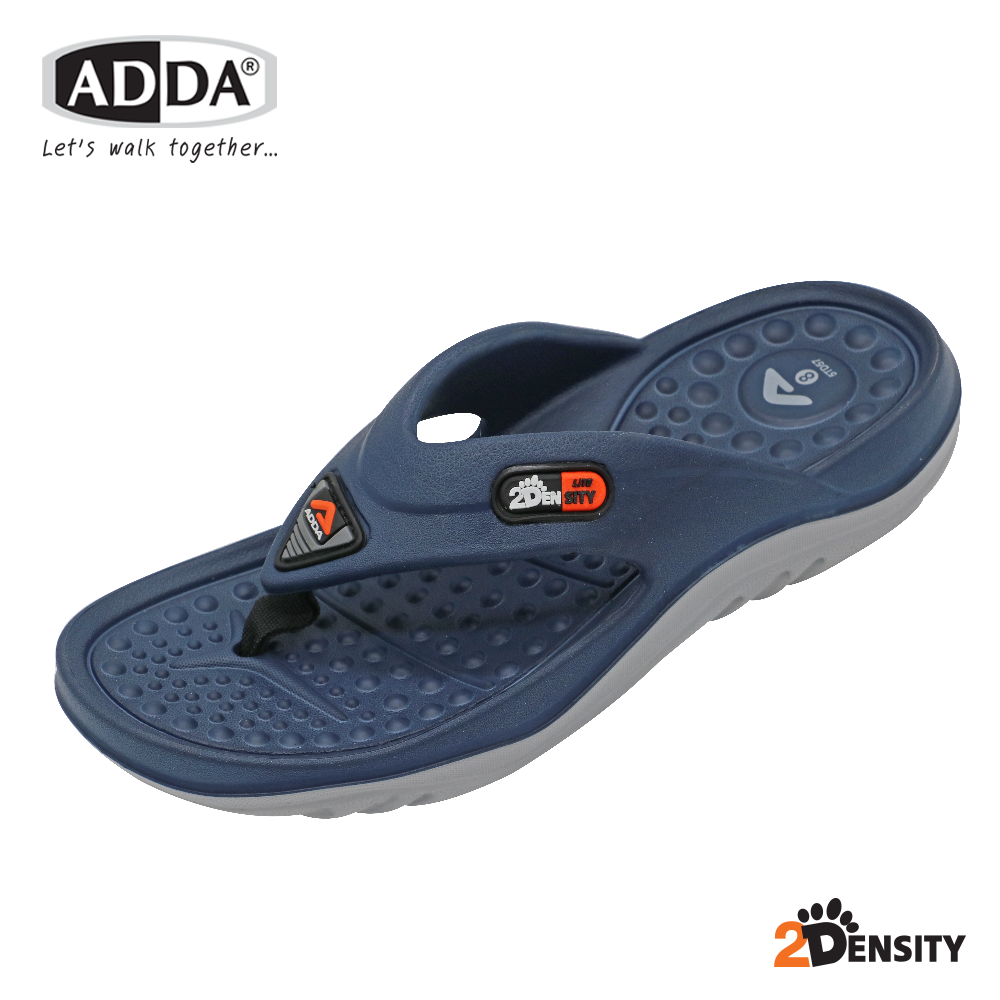 ADDA 2Density รองเท้าแตะ รองเท้าลำลอง รองเท้าลำลอง สำหรับผู้ชาย แบบคีบ รุ่น 5TD57M1 (ไซส์ 7-10)