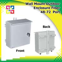 B1-WM48-OUT 48-72 Port Wall Mount Outdoor enclosure Fiber(กล่องเปล่า) - BISMON