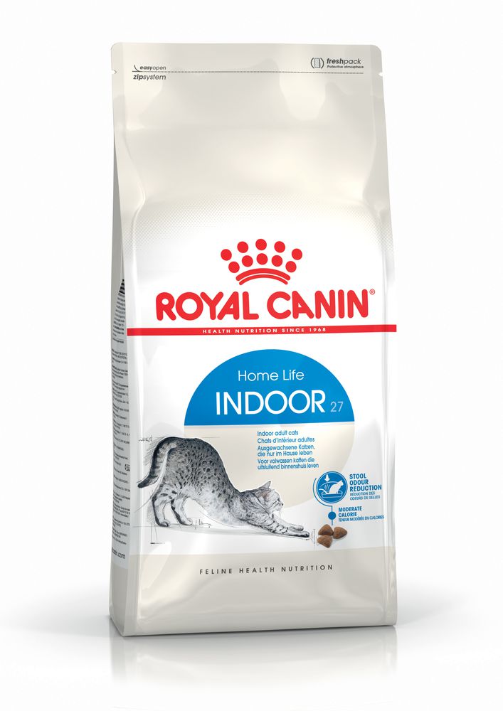 Royal Canin Indoor 10kg. - โรยัล คานิน อาหารเม็ด สำหรับแมวเลี้ยงในบ้าน ขนาด 10 กิโลกรัม