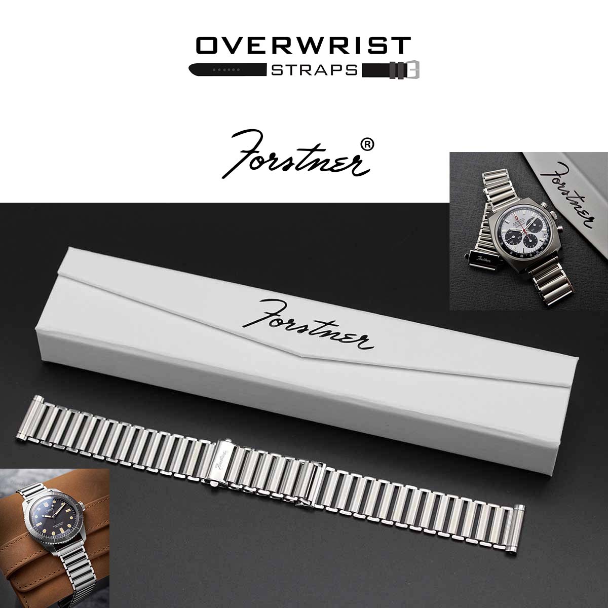 สายนาฬิกา Forstner Bands รุ่น Klip Ladder Style ราคา 8,490 บาท*ส่งฟรี