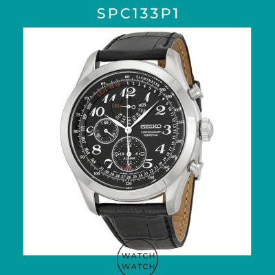 ดูภาพ นาฬิกาผู้ชาย Seiko Perpetual Quartz Chronograph Retrograde Men's Watch รุ่น SPC133P1 เพิ่มเติม นาฬิกาผู้ชาย Seiko Perpetual Quartz Chronograph Retrograde Men's Watch รุ่น SPC133P1
