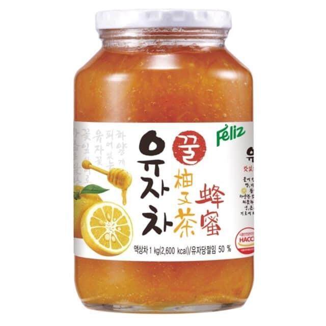 หมดอายุปี 2022 ของใหม่ Feliz Honey Citron Tea เฟลิซ Yuzu (ยูซุ) 1000g