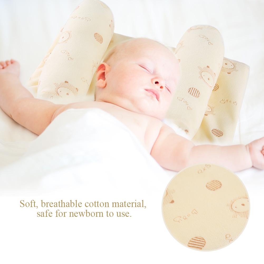 【ห้ามพลาด】【ห้ามพลาด】【ลดราคา】 หมอนทารกป้องกันการม้วนพันผ้าฝ้ายทารก Sleep Newborn Pillow ป้องกันหมอนรองศรีษะสำหรับทารกแรกเกิด