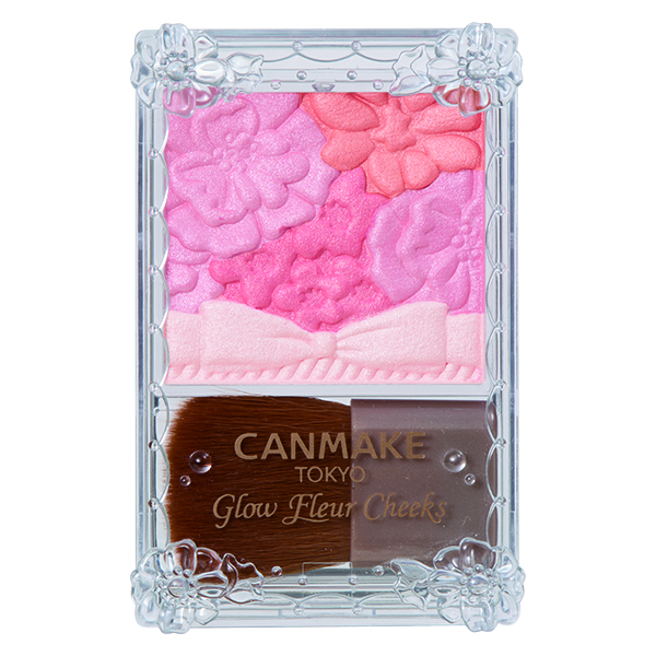 CANMAKE Glow Fleur Cheeks บลัชออนดอกไม้ เนื้อฝุ่นโปร่งแสง