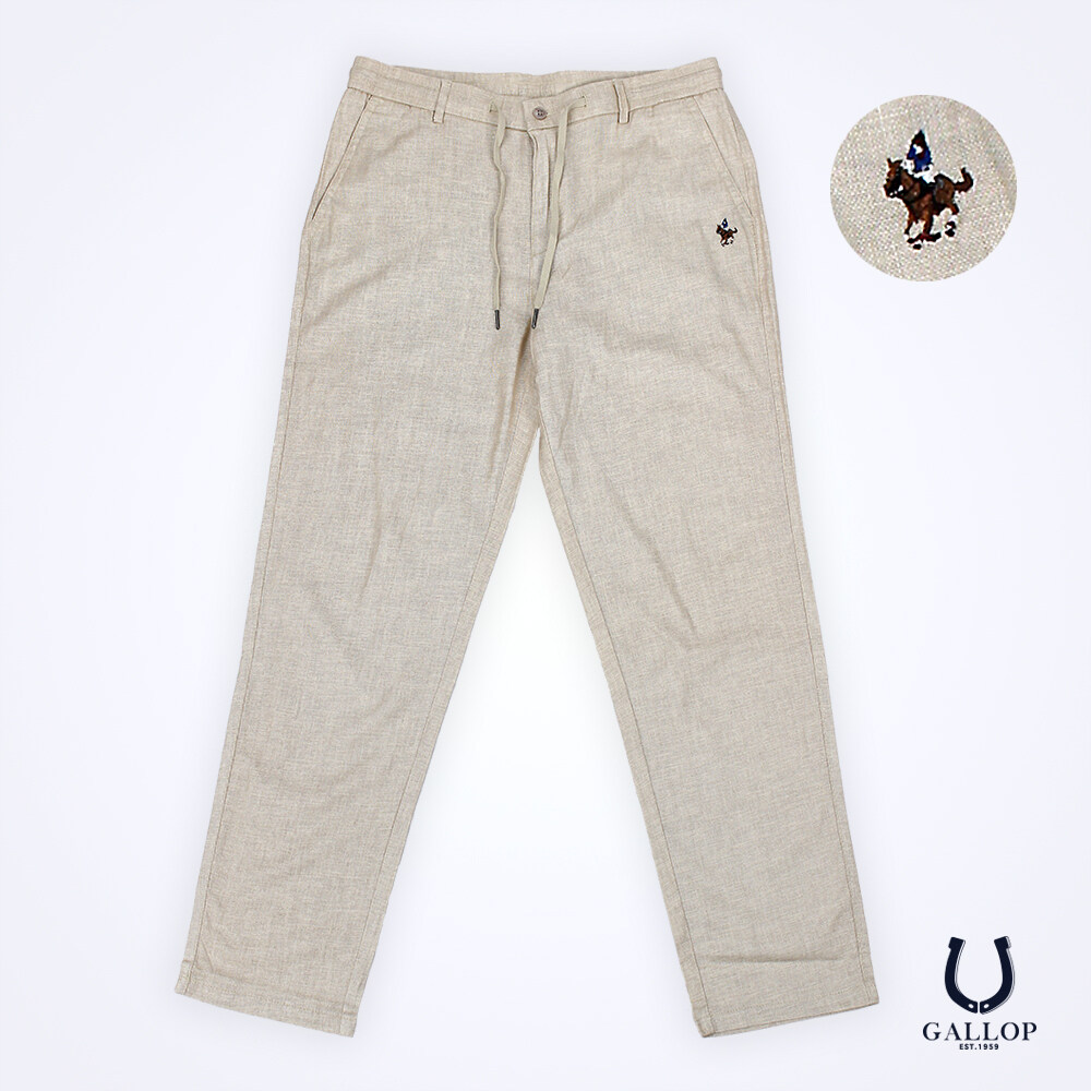 GALLOP : LINEN  PANTS กางเกงขายาว (ผ้าลินิน) GL9001 ราคาปรกติ 1690.-