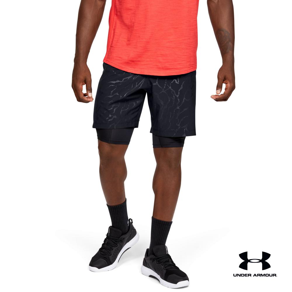 Under Armour UA Men's Woven Graphic Emboss Shorts อันเดอร์ อาเมอร์ กางเกงออกกำลังกาย สำหรับผู้ชาย รุ่น Woven Graphic Emboss