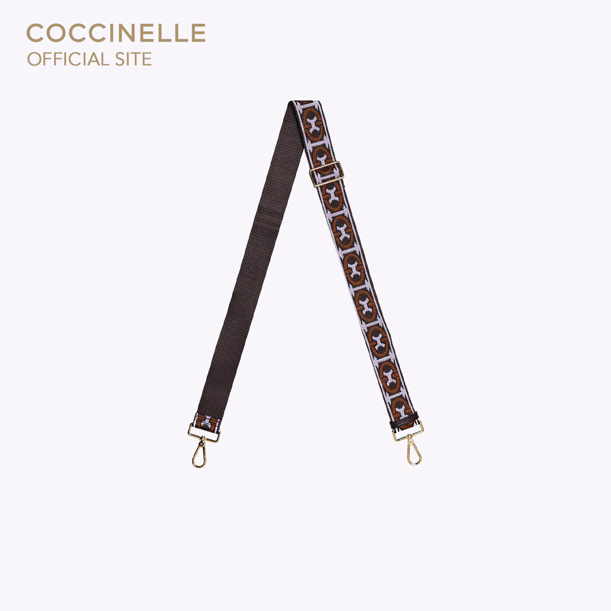 COCCINELLE NASTRO MONOGRAM TRICOLOR SHOULDER STRAP 682501 MULTI.PAPR/COLA ราคา 2,730 บาท*ส่งฟรี