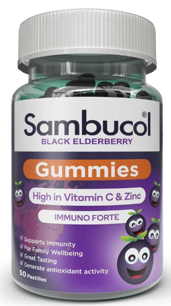 แท้ 100% ฉลากไทย มี อย. Sambucol Black Elderberry kids gummies/ Liquid/ Liquid mini กัมมี่เด็ก วิตามินเด็ก อาหารเสริมเด็ก