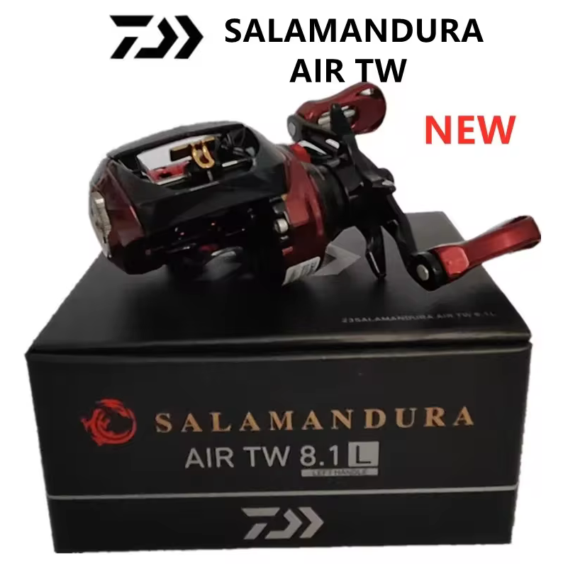 Original DAIWA Low Profile Baitcasting Saltwater Freshwater Salamandura AIR TW 8.1R 8.1L FISHING REEL ราคา 8,140 บาท*ส่งฟรี