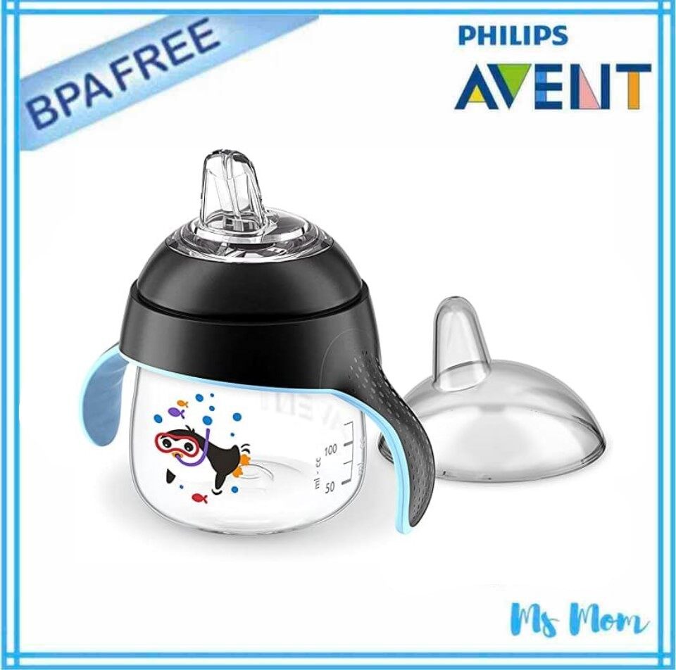 ถ้วยหัดดื่ม Avent Sippy Cup ขนาด 7 ออนซ์ สำหรับ 6 เดือนขึ้นไป