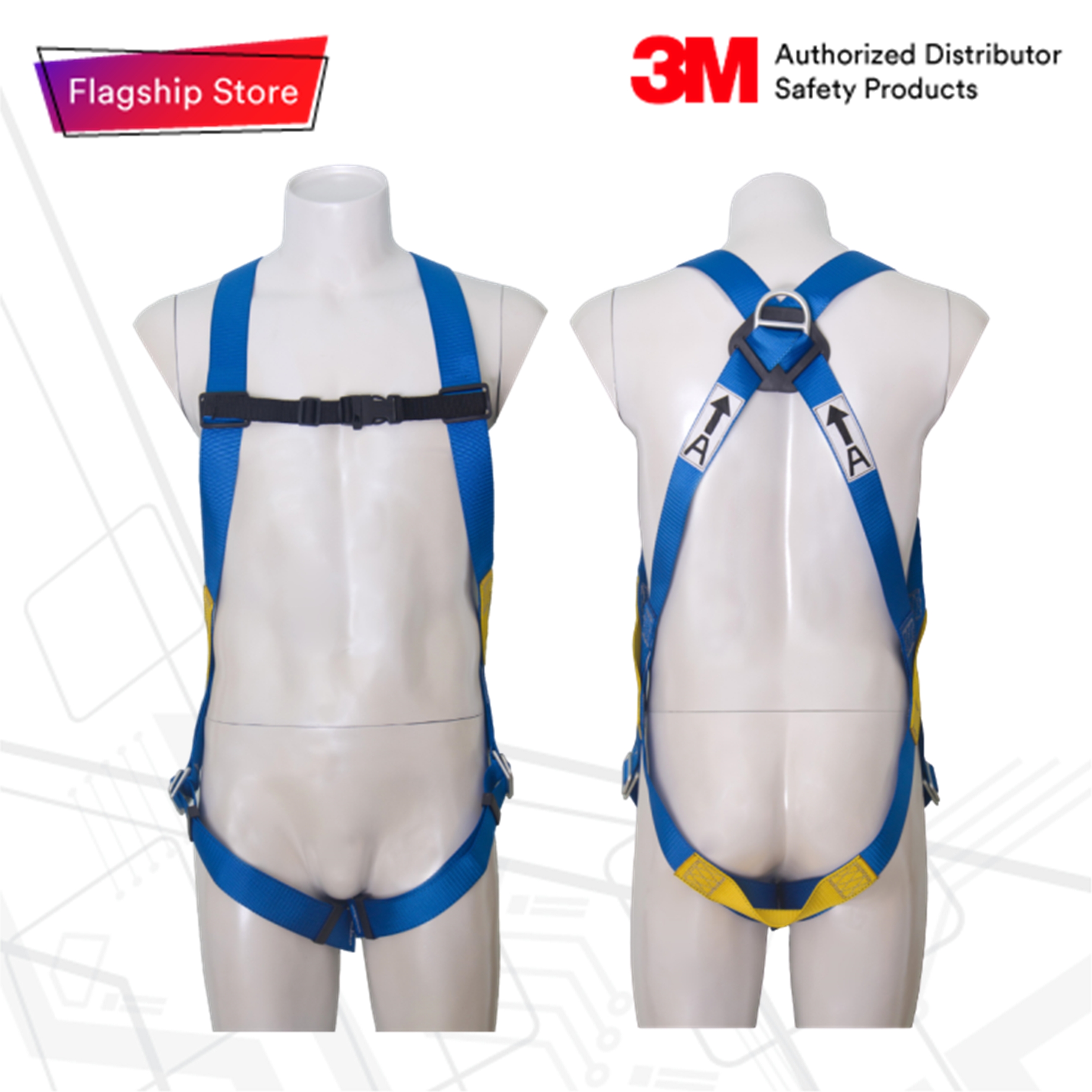 3M Protecta รุ่น 1390000 ชุดเข็มขัดนิรภัยแบบเต็มตัว ราคา 1,236 บาท*ส่งฟรี