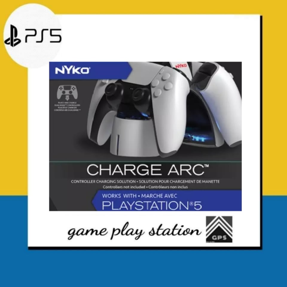 ps5 charge arc nyko ( ที่ชาร์จจอย ) ราคา 989 บาท*ส่งฟรี