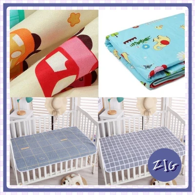 ZIGSHOP - 50*70 CM Cotton Baby Urine Mat Diaper Nappy Bedding Changing Cover Pad Reusable Baby Diapers Mattress Diapers Mat Sheet