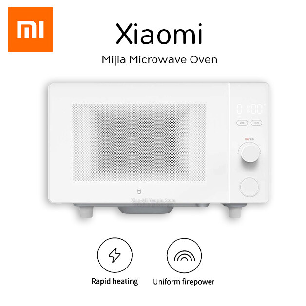 Xiaomi Mijia Smart Microwave Oven 700w-MWBLXE1ACM เตาอบไมโครเวฟอัจฉริยะ 20L อัจฉริยะ ให้ความร้อนกับอาหารอย่างสม่ำเสมอ เชื่อมต่อแอพ Mi Home ได้