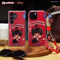 [For iPhone/S23Ultra/S24Ultra/S25Ultra MS Monchhichi] Monchhichi Collection เคสสำหรับไอโฟน& เคสสำหรับซัมซุง ลายมอนชิชิ ฟรีGriptok/Strap