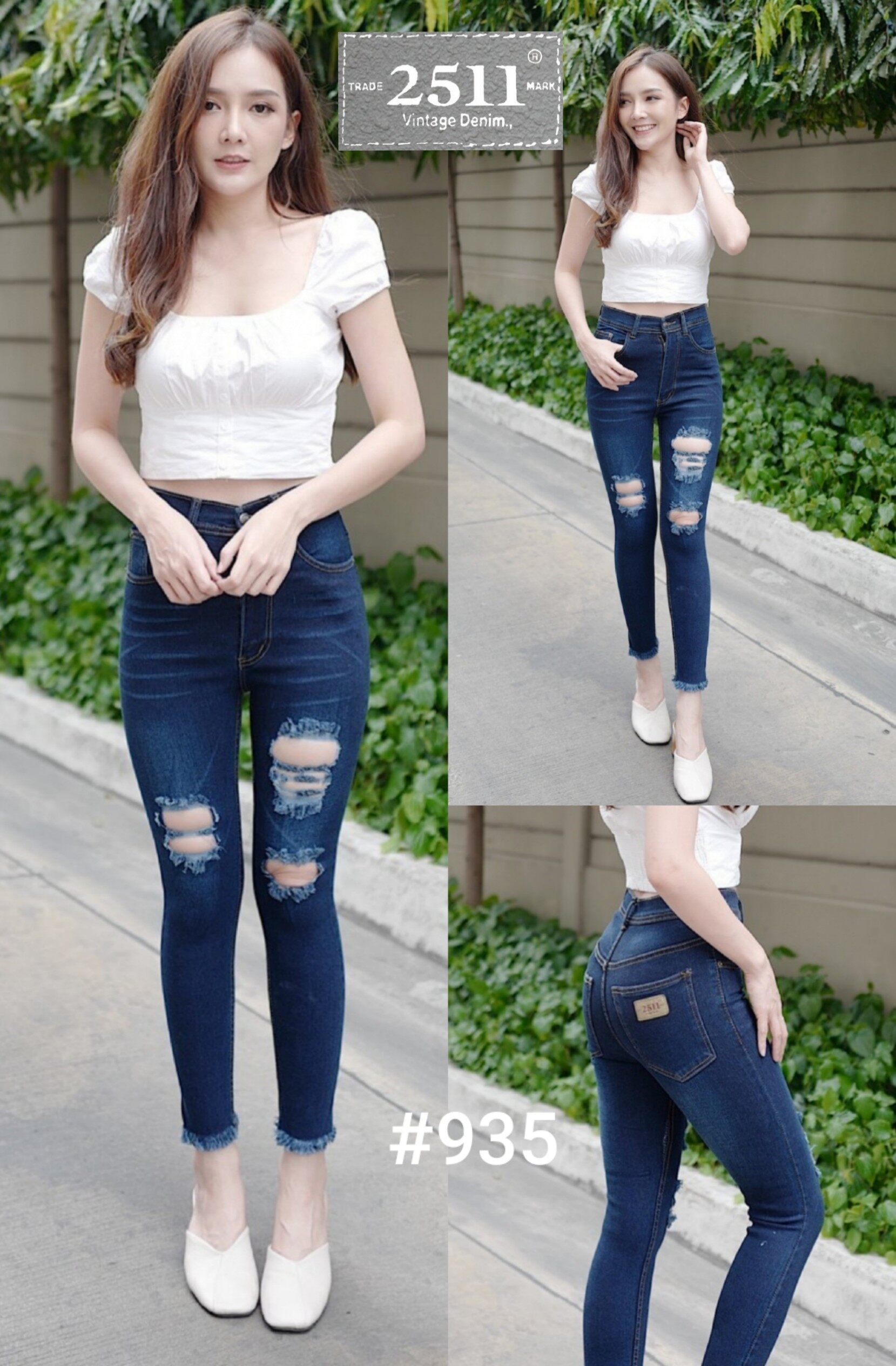 [[ถูกที่สุด]]2511 Jeans by GREATกางเกงยีนส์ ผญ กางเกงยีนส์ กางเกงยีนส์ผู้หญิง กางเกงยีนส์ยืด เอวสูง ยีนส์ยืด เข้ารูปใส่แล้วสวยจริงๆค่ะ