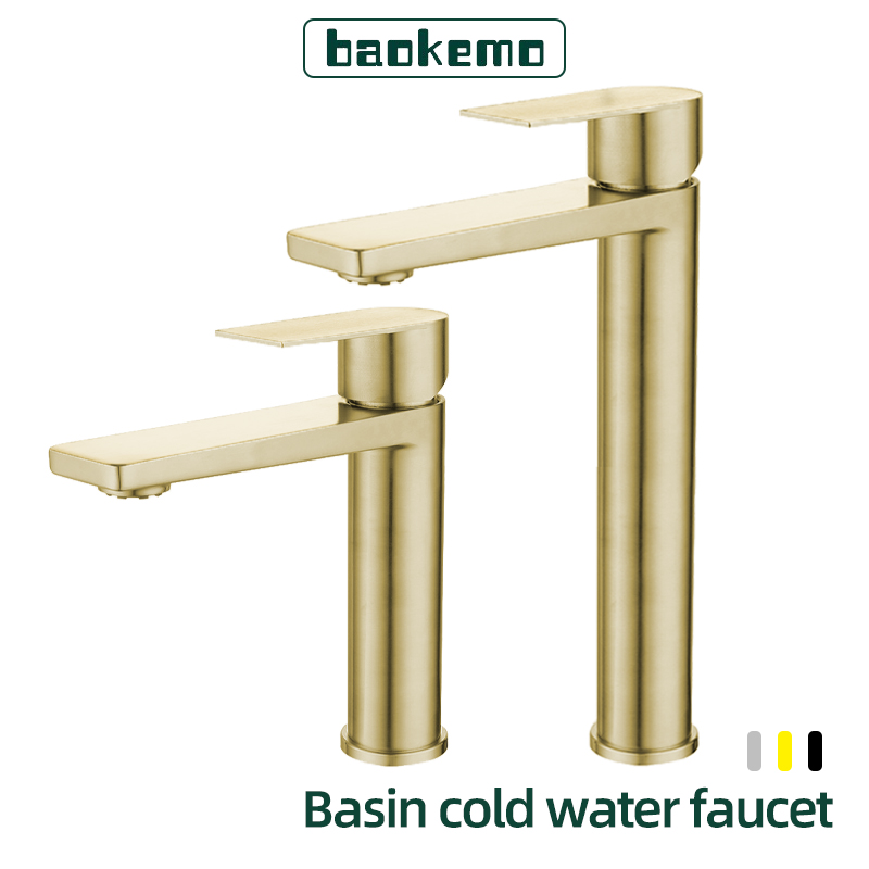 Baokemo ก๊อกอ่างล้างหน้า สเตนเลส 1/2 นิ้ว ราคา 339 บาท*ส่งฟรี