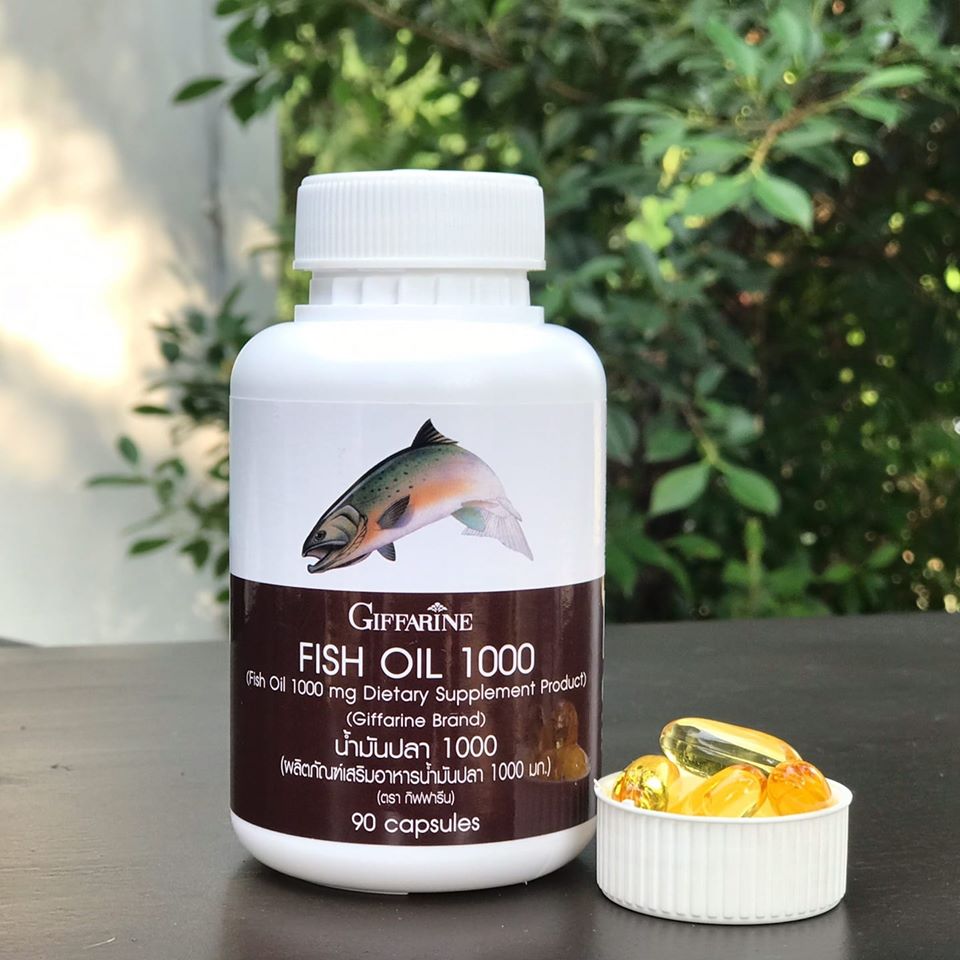 ของแท้100% น้ำมันปลา Fish oil 1000 mg. 90 แคปซูล สกัดจากปลาทะเลน้ำลึก ปลอดภัย มี อ.ย.